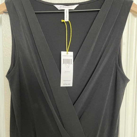 BCBG Surplice Skort Romper Small - Picture 6 of 8